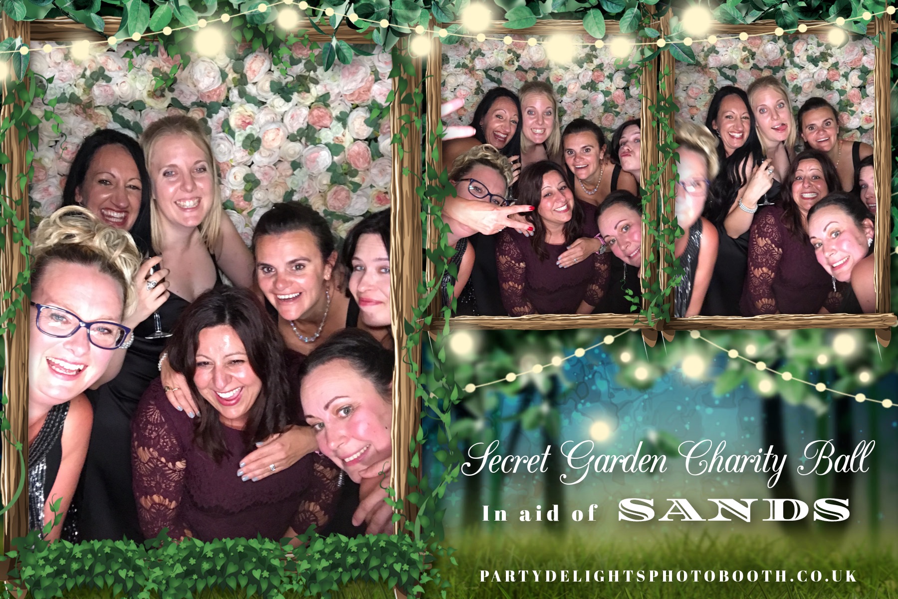 Secret Garden Charity Ball - In aid of SANDS - Prints | View more photos from the event at gallery.partydelightsphotobooth.co.uk/u/PartyDelightsPhotoBooth/Secret-Garden-Charity-Ball-In-aid-of-SANDS-Prints